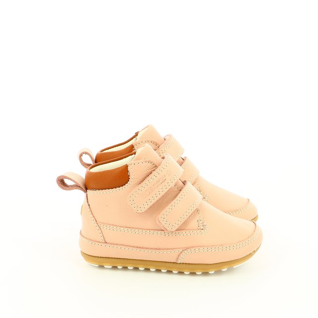Baskets en cuir mitim rose pale Robeez | La Redoute