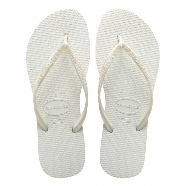 HAVAIANAS pour Femme H Havaianas Blanc Tong Slim rIxBr6Z
