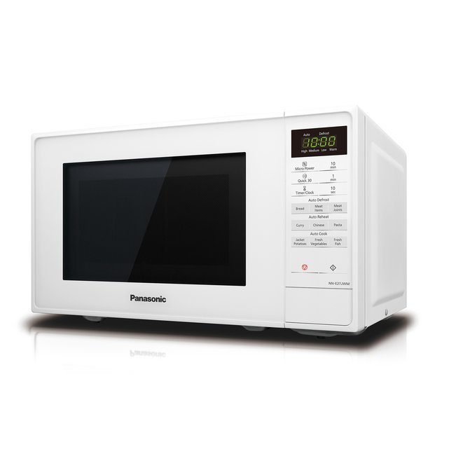 Nn-e27jwmbpq 20 litre microwave - white , white, Panasonic | La Redoute