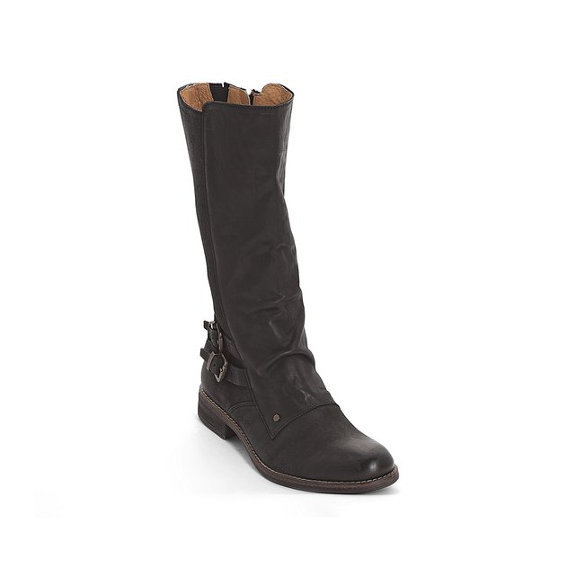frapper les les les bottes en cuir noir, kickers f04e78 frapper les les les bottes en cuir noir, kickers f04e78