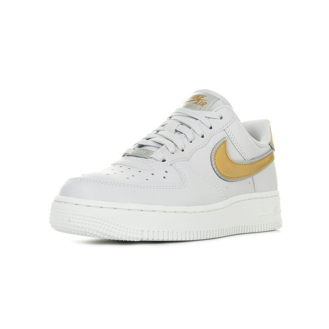 nike air blanche et doré