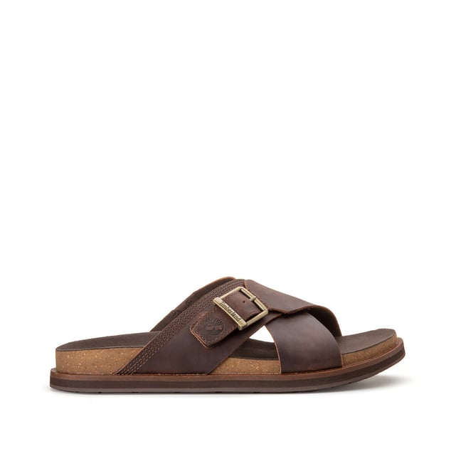 tong cuir homme timberland