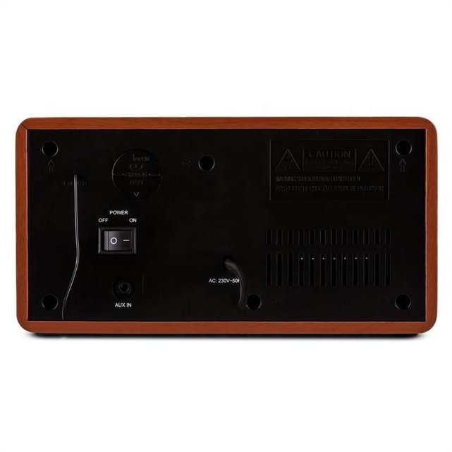 Luzern Radio Réveil Sd Usb Bois Luzern Radio Réveil Sd Usb Bois