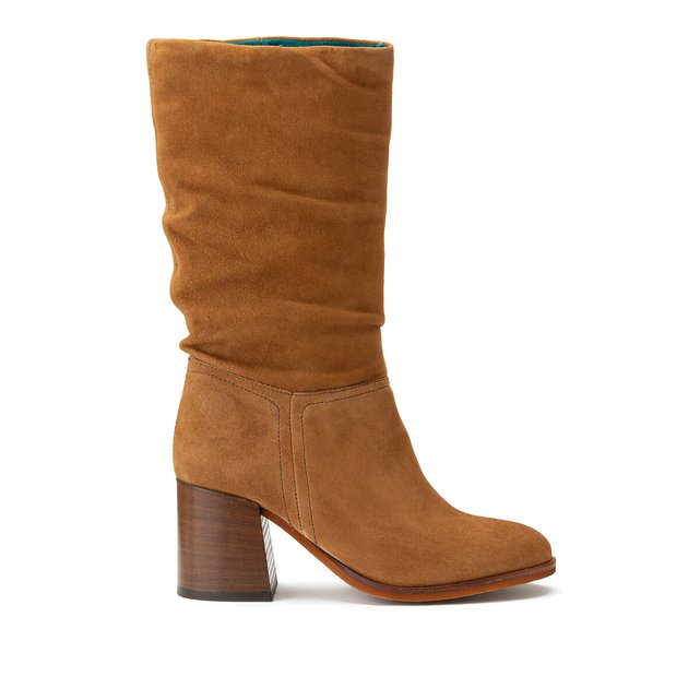 slouch boots camel