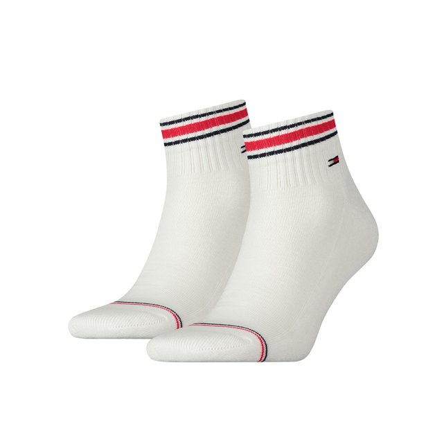 Pack Of 2 Pairs Of Ankle Socks White Tommy Hilfiger La Redoute