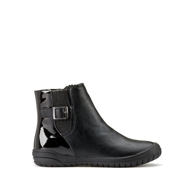 Children's black shop ankle boots