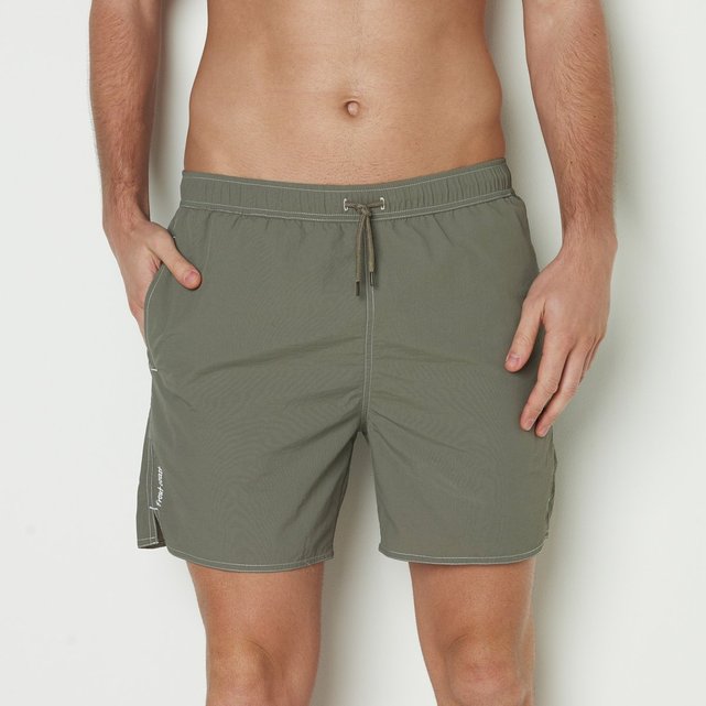 Plain Crinkle Look Swim Shorts Plain Crinkle Look Swim Shorts