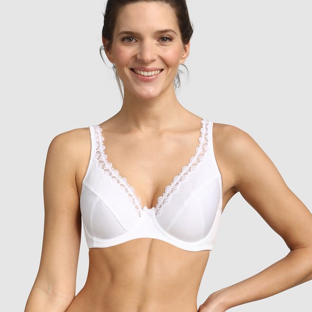 Ecodim comfort bra without underwiring white Dim
