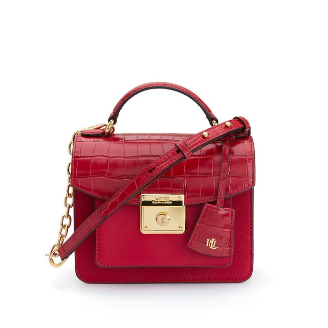 ralph lauren bag leather