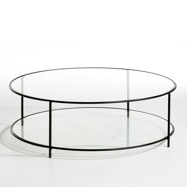 Sybil Two Tier Round Coffee Table In, Sybil Two Tier Round Coffee Table