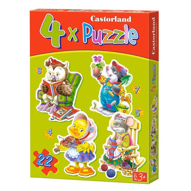 Puzzles évolutifs X 4 Temps De Loisirs Castorland La Redoute