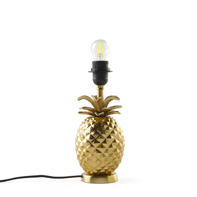 Ananas Pineapple Table Lamp Base Brass, Gold Pineapple Table Lamp Base