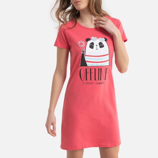 short cotton nightie