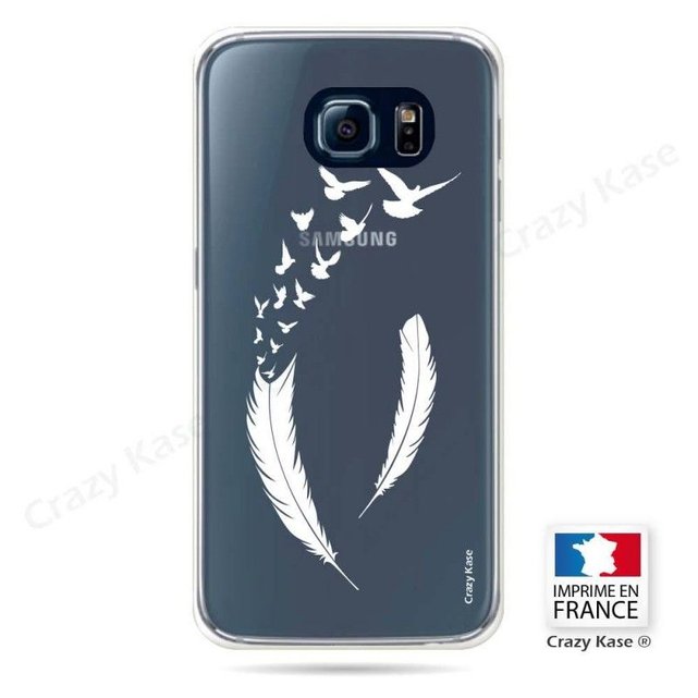 coque galaxy s6 plume coque galaxy s6 plume