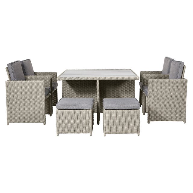 Bermuda 9 seater garden rattan shop