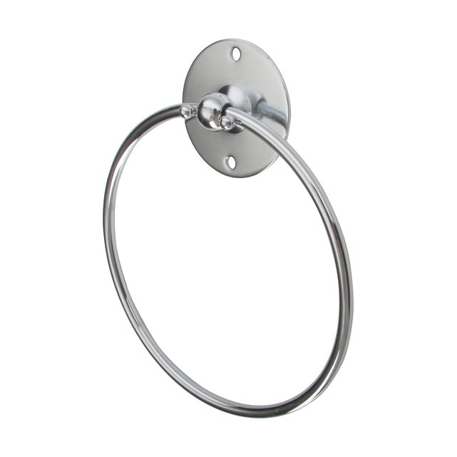 Oceana towel ring silver coloured So home La Redoute