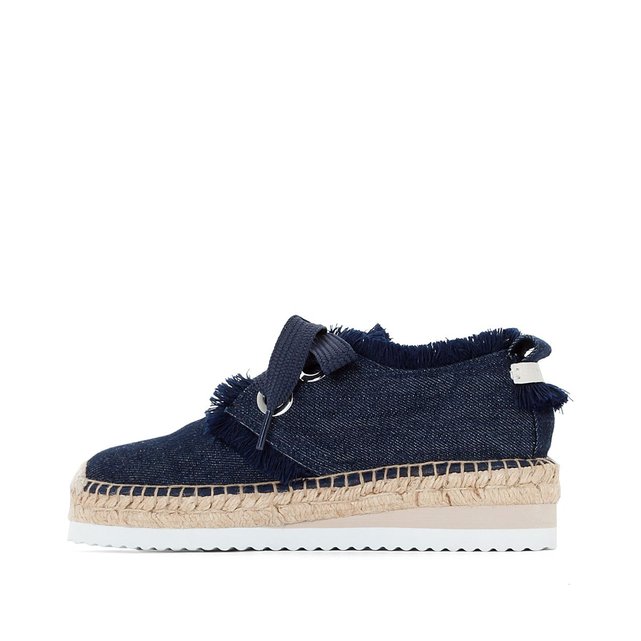 Bottines Denim semelle Ima corde ESPRIT dUxqwAI0U
