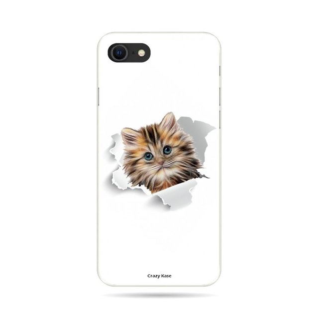 Coque Pour Iphone Se Souple Chat Trop Mignon Chat Mignon Crazy Kase La Redoute