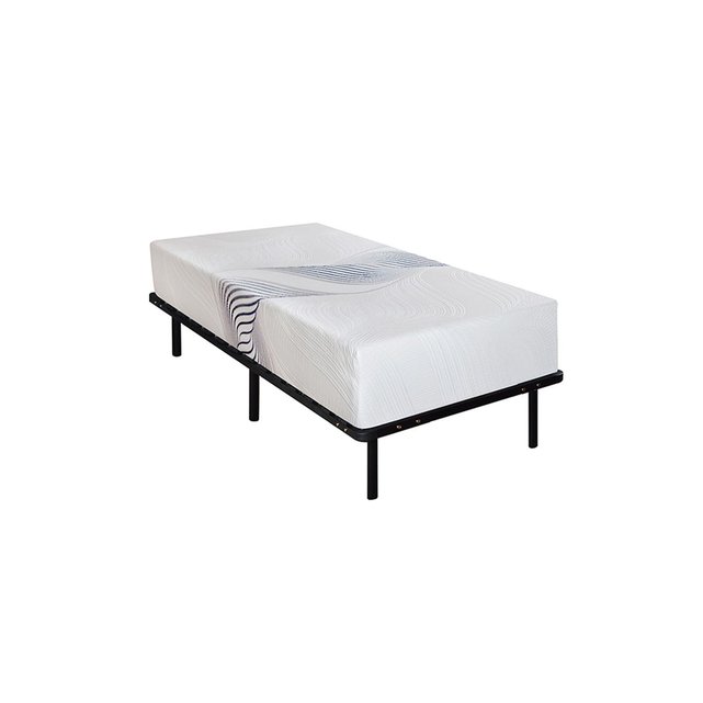 Ensemble Zeus Matelas Sommier En Metal Blanc Olympe Literie La Redoute