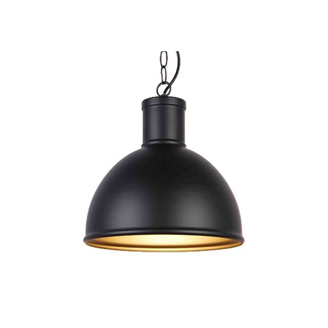 suspension industrielle loco noire noir millumine | la redoute