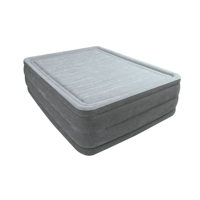 Lit Gonflable Intex Comfort Plush Hi Rise Airbed Queen Intex La