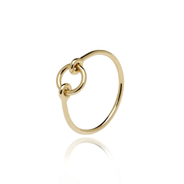 Bague Fine Argent Ou Plaque Or Chance Jaune Pd Paola La Redoute