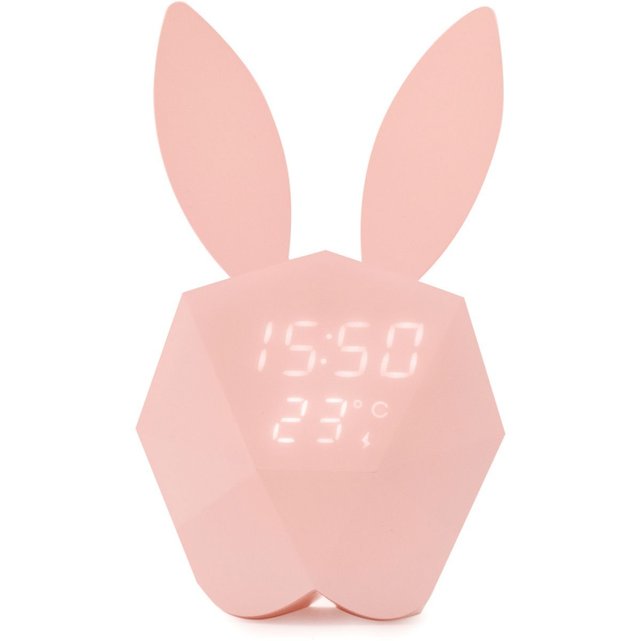 Réveil Cutty Clock Connect Rose Réveil Cutty Clock Connect Rose