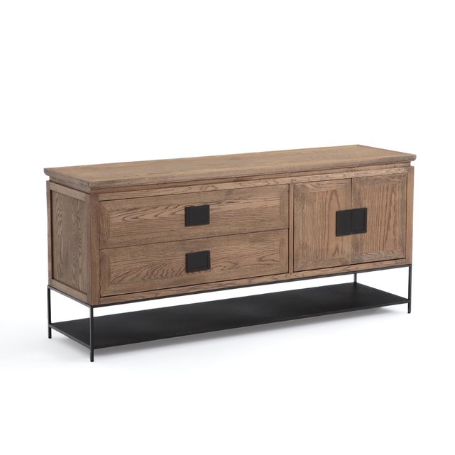 Ling Oak Tv Cabinet Natural Oak Am Pm La Redoute