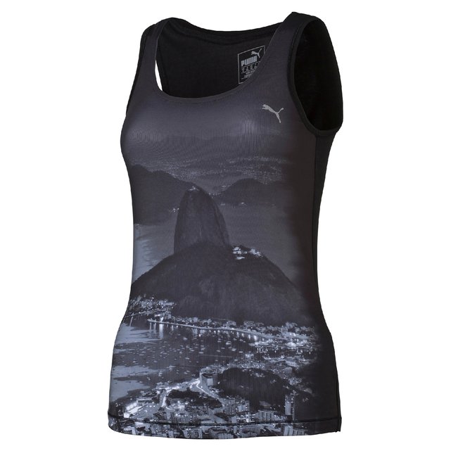 Essential Graphic Layer Tank Printed Vest Top Essential Graphic Layer Tank Printed Vest Top
