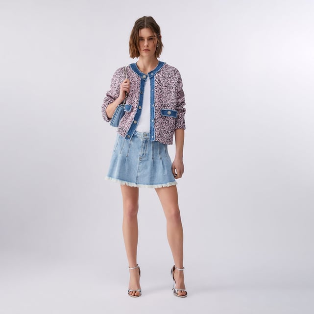 Cardigan Femme Liu Jo Taille XL Doré - Occasion Bon état, Col Rond, Matière Autre