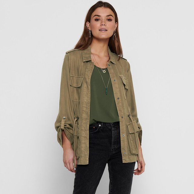 Veste Saharienne Beige Only La Redoute