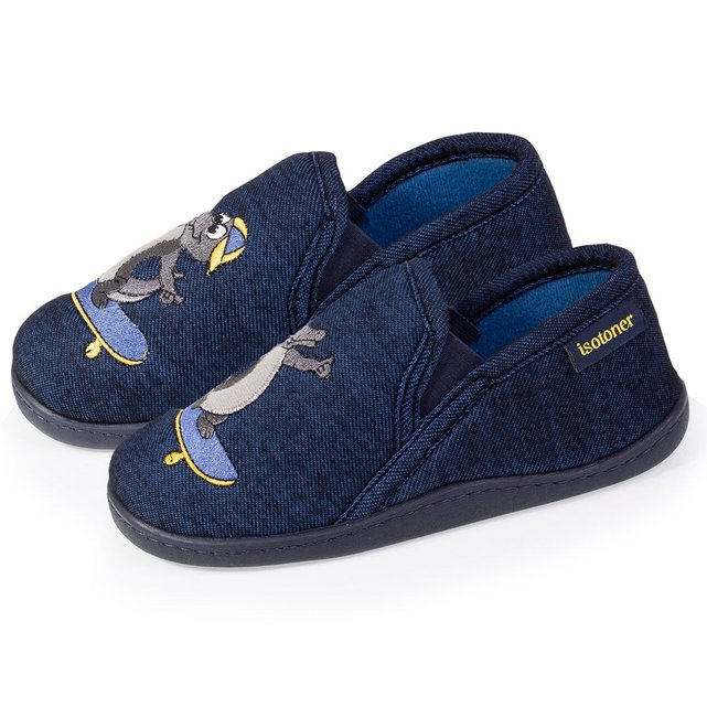 chaussons isotoner garcon