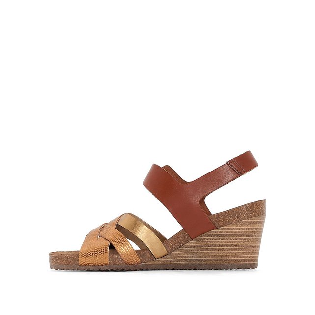 KICKERS compensées Sandales KICKERS SPICY Sandales cuir zZ0SwSx