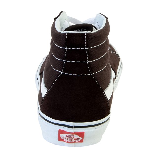 vans montante marron
