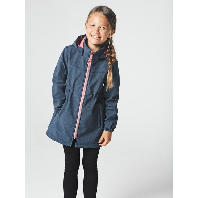 Veste softshell alfa longue dress blues Name It | La Redoute