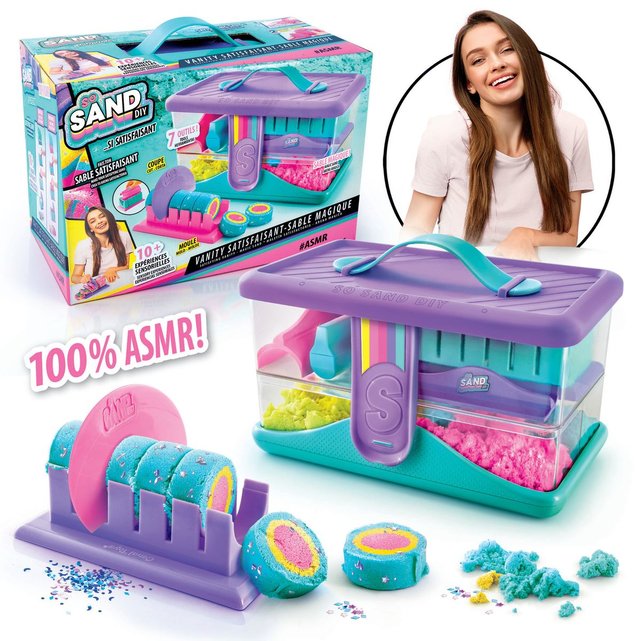 Vanity sable asmr satisfaisant diy multicolore Canal Toys