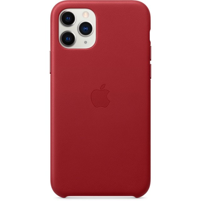 Coque iphone 11 pro cuir rouge Apple | La Redoute