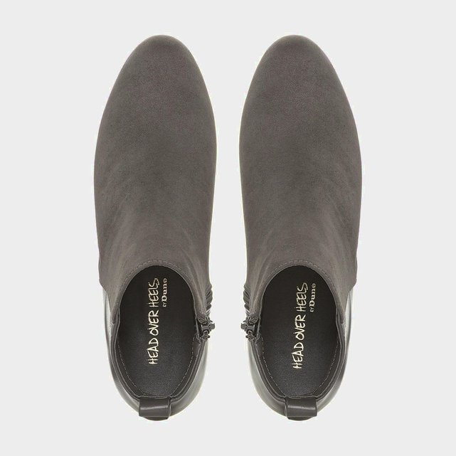 Fibre Multi Over Matières Gris Plates Perey Micro Head Bottines TwYzf