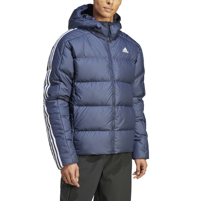 ★送料・関税込★adidas★PADDED HOODED PUFFER JACKET★ Adidas Originals Puffer Down Jacket with Hood Size S like new