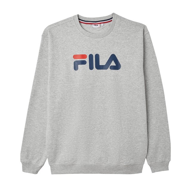 Logo sweatshirt , grey marl, Fila | La 