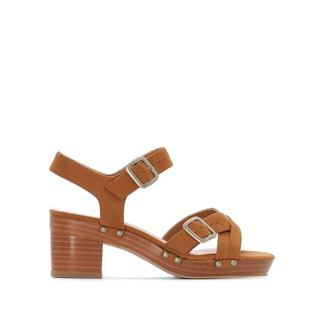 Sandales plateforme détail clous La Redoute Collections La Redoute Sandales plateforme détail clous La Redoute Collections La Redoute
