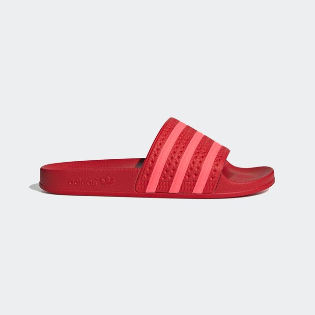 claquette adidas homme rouge