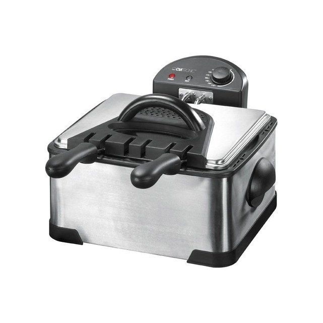 Friteuse acier 2 paniers clatronic - fr3195 titan ...