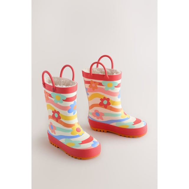 Beck Bottes De Pluie Mini Fantaisie Filles - Motif Éléphants Adorables, Imperméables Et Confortables