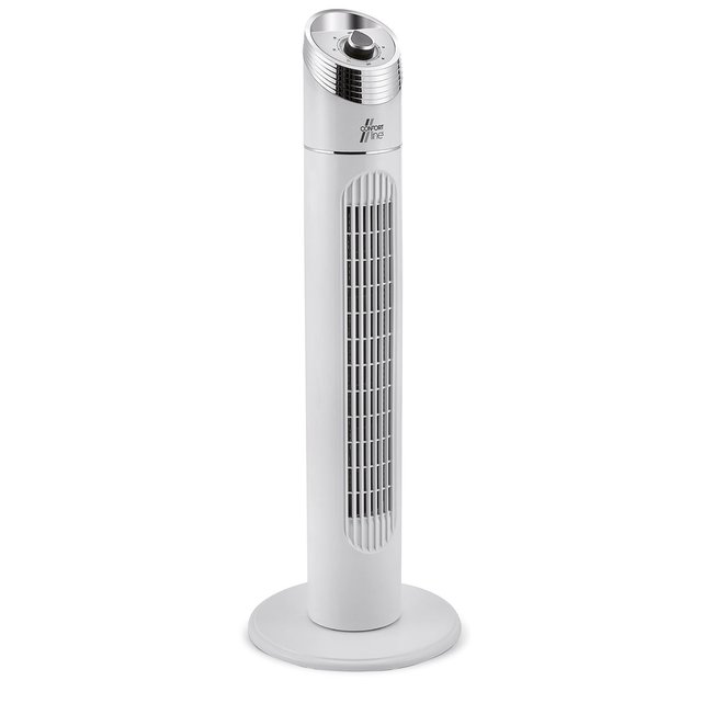 Ventilateur Colonne 40w 3 Vitesses Blanc Vlc Toronto Blanc Confort Line La Redoute