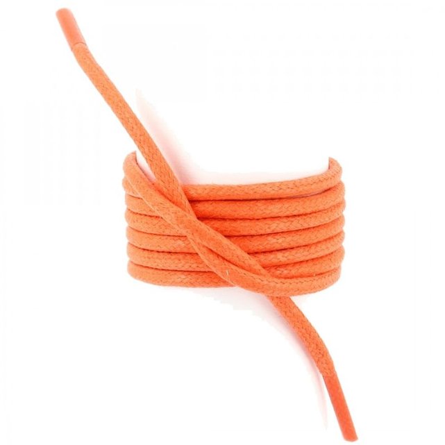 Lacets ronds coton ciré couleur orange orange Les Lacets Francais La Redoute Lacets ronds coton ciré couleur orange orange Les Lacets Francais La Redoute