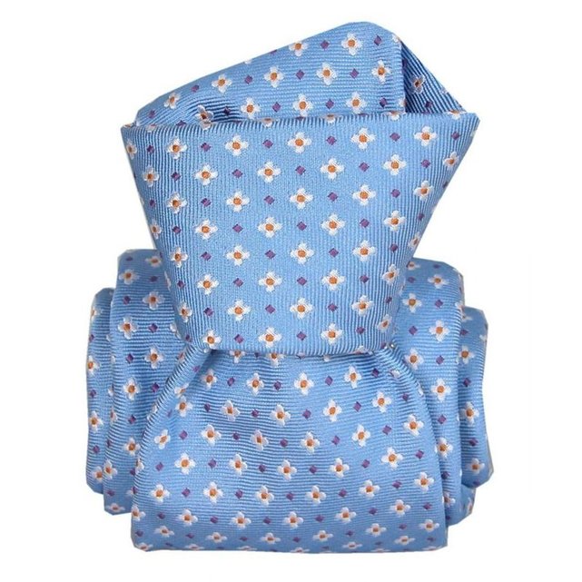 Faite main Club Bleu Cravate Segni Disegni LUXE