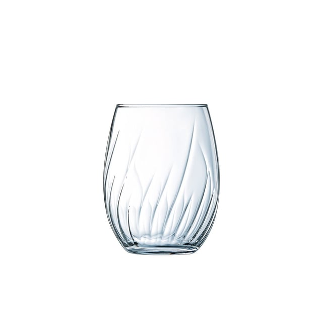 Verres à Eau Colorés Arques Paris - Collection Swirly Spring, 36cl, 6 Pièces - Fabriqué En France, Lave-vaisselle