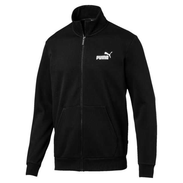 Essential high-neck fleece sweatshirt black Puma | La Redoute