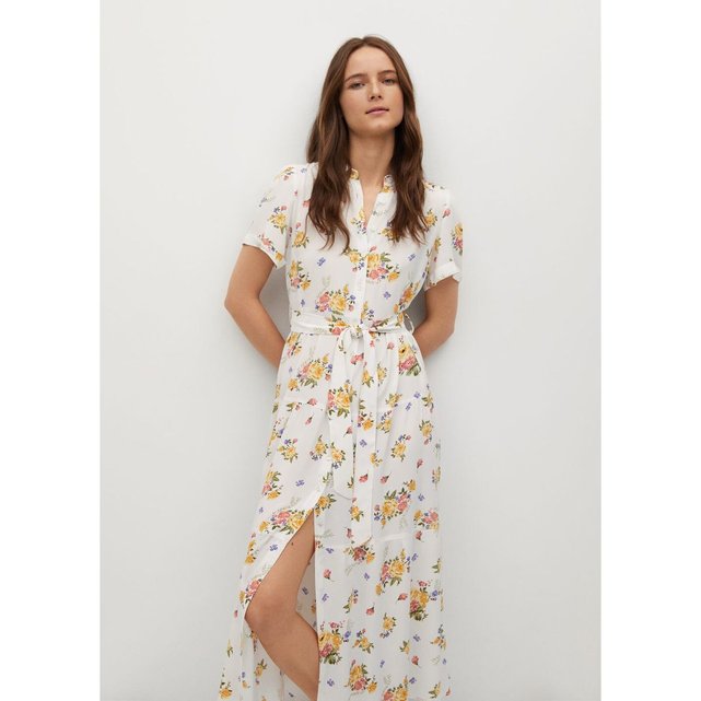 mango robe a fleurs